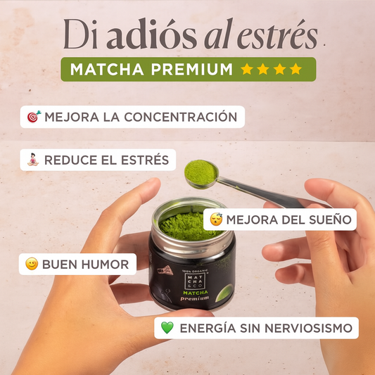 Té Matcha Premium - Es Hora De Sentirte Bien -