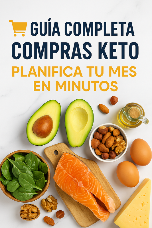 🛒 Guía Completa de Compras Sano y Sin Culpa – Planifica tu Mes en Minutos