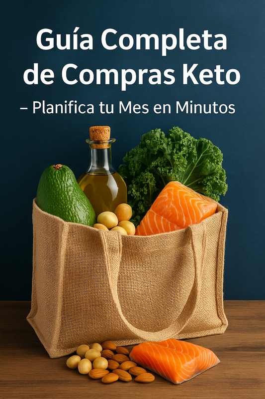 🛒 Guía Completa de Compras Sano y Sin Culpa – Planifica tu Mes en Minutos