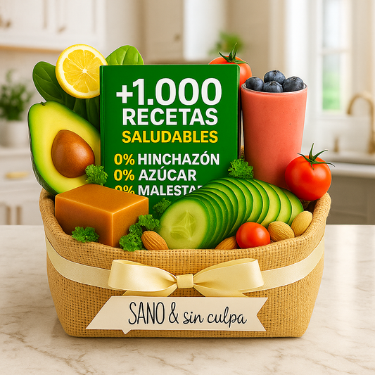 Come Rico, Sano & Sin Culpa +1000 recetas antiinflamatorias sin azúcar ni gluten + 20 BONUS de REGALO!